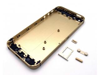 Back Cover Gold pro Apple iPhone 5S