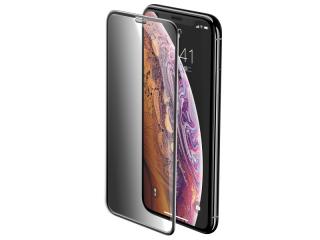 Baseus Full-Screen Curved Privacy Tempered Glass for iPhone X / XS Black