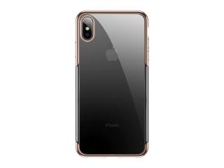 Baseus Glitter Case for iPhone XS Max Transparent-Gold