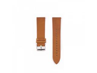 Black Line Leather Strap pro Xiaomi Huami Amazfit Pace / Amazfit 2 Stratos Brown