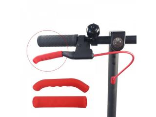 Brake Handle Silicone Bar Grips for Xiaomi Scooter Red (OEM)