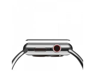 COTEetCI 4D Black-Rim Full Glue Glass for Apple Watch SE 40mm