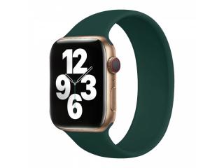 COTEetCI Liquid Silicone Band 135 mm For Apple Watch 38/40/41 mm Green Pine Needles