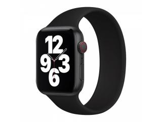 COTEetCI Liquid Silicone Band 150 mm For Apple Watch 38/40/41 mm Black