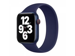 COTEetCI Liquid Silicone Band 150 mm For Apple Watch 38/40/41 mm Midnight Blue