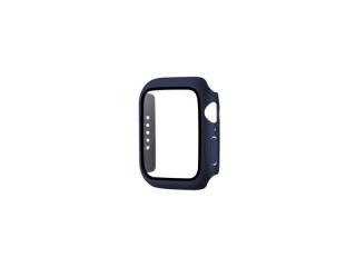 COTEetCI lntegrated Shell and Film Protective Case for Apple Watch 7 41mm Blue