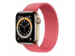 COTEetCI Nylon Braided Band 145 mm For Apple Watch 42/44/45 mm Pink Punch