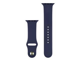 COTEetCI Silicone Sports Band for Apple Watch 42/44/45mm Midnight Blue