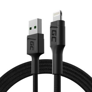 Kabel USB-A - Lightning 120cm, rychlé nabíjení - Apple 2.4A