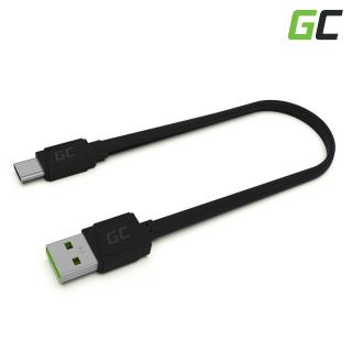 Kabel USB-C Flat 25 cm,  rychlé nabíjení