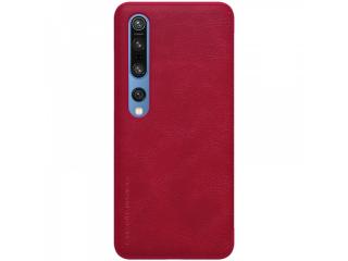 Nillkin Qin Leather Case pro Xiaomi Mi 10 Pro Red