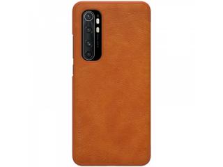 Nillkin Qin Leather Case Xiaomi Mi Note 10 Lite Brown