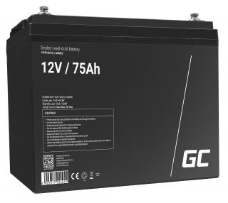 Olověná baterie 12V AGM 75Ah