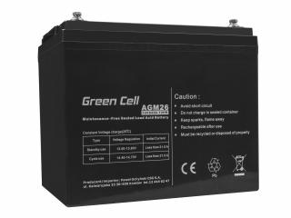 Olověná baterie 12V AGM, kapacita: 84Ah, 90Ah, 100Ah Kapacita: 100Ah