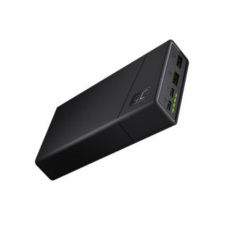 Powerbanka GC PowerPlay20 20000mAh, rychlé nabíjení, 2x USB Ultra Charge a 2x USB-C nabíjecí kabel 18W