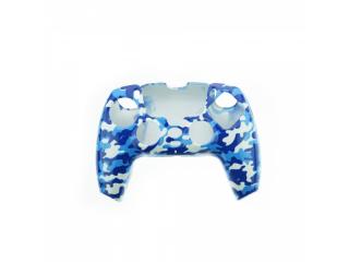 PS5 Game Handle Electroplating Hard Shell Camouflage Blue