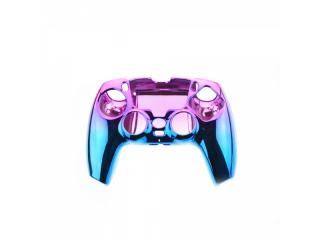 PS5 Game Handle Electroplating Hard Shell Electroplated Purple Blue