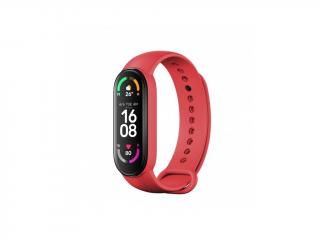 Řemínek pro Xiaomi Mi Band 5/6/7  RŮZNÉ MOTIVY Barva: červená