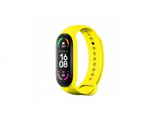 Řemínek pro Xiaomi Mi Band 5/6/7  RŮZNÉ MOTIVY Barva: Žlutá