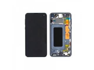 Samsung Galaxy S10e G970 LCD + Touch + Frame Black (Service Pack)