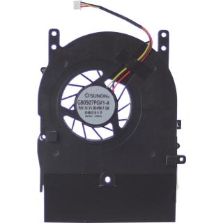 Ventilátor Acer: Aspire: 7100, 9300, 9400, 9410, TravelMate: 5100, 5600, 5520, 5710  GB0507PGV1-A 1.9 W- ulomený 1 úchyt na šroubek