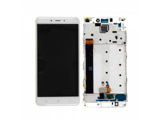 Xiaomi Redmi Note 4 / 4X (MediaTek) LCD + Touch + Frame (Assembled) - White (OEM)
