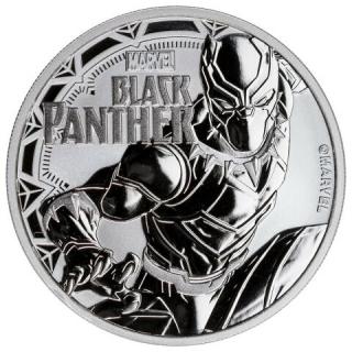 1 oz Stříbrná mince Black Panter MARVEL 2018