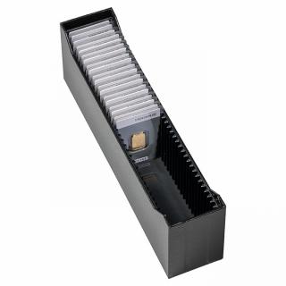 Archivní box Logic na 40 zlatých slitků v blistrech nebo mincovních kartách Čern