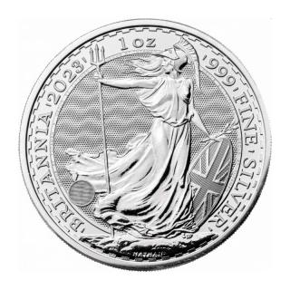 Britannia 2023 KCIII. Investiční stříbrná mince 1oz