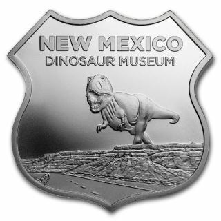 Icons of Route 66 Dinosaur Museum 1 oz