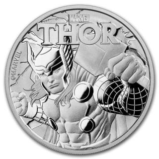 MARVEL Stříbrná mince Thor 1 oz 2018