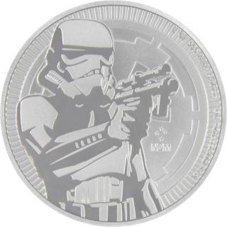 NIUE Stříbrná mince Star Wars: Storm Trooper 1 oz 2019
