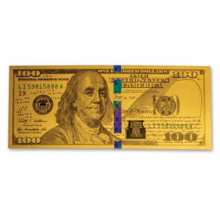 Stříbrná bankovka 5 g Amerika Benjamin Franklin Typ III