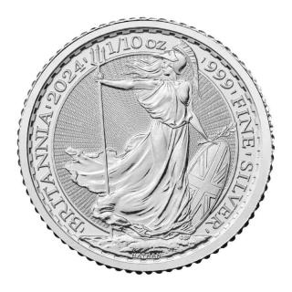 Stříbrná mince 1/4 oz Britannia 2021 P50