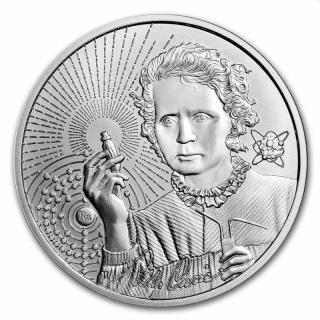Stříbrná mince 1 oz Albert Einstein Inspirace 2022 BU
