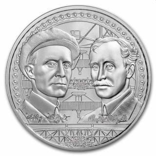 Stříbrná mince 1 oz Albert Einstein Inspirace 2022 BU