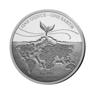 Stříbrná mince 1 oz Barvy Země 2022