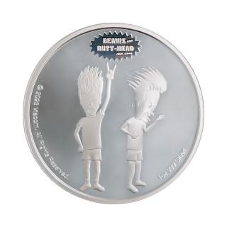 Stříbrná mince 1 oz Beavis And Butt-Head 30. výročí 2023 BU