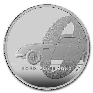 Stříbrná mince 1 oz Bond James Bond 007 2020 Proof