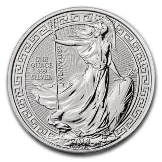 Stříbrná mince 1 oz Britania Oriental Border 2018