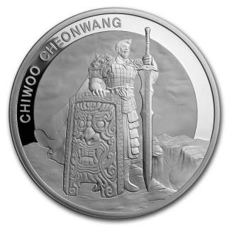 Stříbrná mince 1 oz Chiwoo Cheonwang 2019 BU