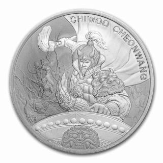 Stříbrná mince 1 oz Chiwoo Cheonwang 2021 BU