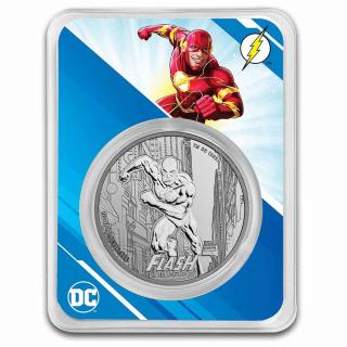 Stříbrná mince 1 oz Flash DC Comics 2023 BU TEP