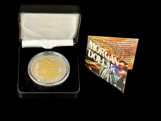 Stříbrná mince 1 oz Morgan Dollar Limitovaná edice (Silver coin 1 oz Morgan Dollar Limited edition)