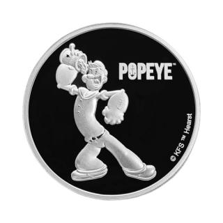 Stříbrná mince, 1 oz,Pepek Námořník, 2024, Proof
