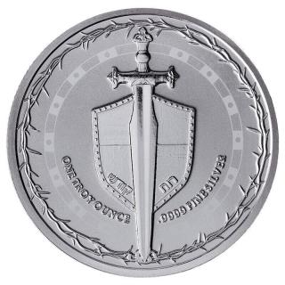 Stříbrná mince 1 oz Sword Of Truth 2023 BU