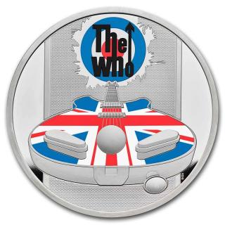 Stříbrná mince 1 oz The Who 2021 Proof