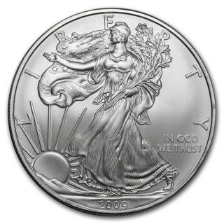 Stříbrná mince 1 oz U.S. Eagle 2009 Typ 1