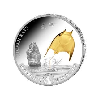 Stříbrná mince 1 oz Velryba World´s Wildlife 2020 BU