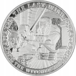 Stříbrná mince 1 oz Zaklínač The Last Wish 2023 BU